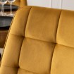 Mebel Elite Стул Chris, горчичного цвета, велюровый, ME.CHRIS/CU/CZ/V/K - Home Club, изображение 5