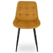 Mebel Elite Стул Chris, горчичного цвета, велюровый, ME.CHRIS/CU/CZ/V/K - Home Club, изображение 6