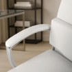 Mebel Elite Вращающееся кресло Camilo, белый цвет, экокожа, ME.CAMILO/B/E/FO - Home Club, изображение 4