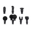 Mebel Elite Массажный пистолет Me-Mg07 с 7 сменными насадками, серый, ME.ME-MG07/P/ABS/MAS - Home Club, изображение 4