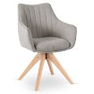 Mebel Elite Обертове крісло Lemon, сіре, ME.LEMON/P/T/K - Home Club, зображення 3