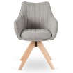 Mebel Elite Обертове крісло Lemon, сіре, ME.LEMON/P/T/K - Home Club, зображення 4