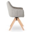 Mebel Elite Обертове крісло Lemon, сіре, ME.LEMON/P/T/K - Home Club, зображення 5