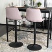Mebel Elite Стул Arcos 2, розовый, велюровый, ME.ARCOS2/R/V/H - Home Club, изображение 5