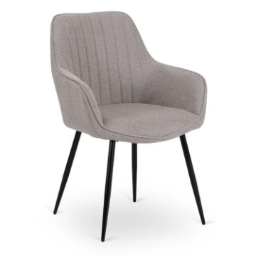 Mebel Elite Стілець Malaga, сірий, ME.MALAGA/JP/CZ/T/K - Home Club