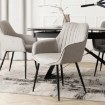 Mebel Elite Стул Malaga, серый, ME.MALAGA/JP/CZ/T/K - Home Club, изображение 2