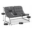Mebel Elite Набор садовой мебели Megara, серый, ME.MEGARA/CZ/T/ZES - Home Club, изображение 11