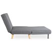 Mebel Elite Двухместное раскладное кресло Marry 2, серого цвета, ME.MARRY2/P/DNAT/T/FW - Home Club, изображение 7