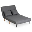 Mebel Elite Двухместное раскладное кресло Marry 2, серого цвета, ME.MARRY2/P/DNAT/T/FW - Home Club, изображение 9