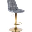Mebel Elite Барный стул Arcos, серый, велюровый, ME.ARCOS/P/ZL/V/H - Home Club, изображение 3