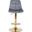 Mebel Elite Барный стул Arcos, серый, велюровый, ME.ARCOS/P/ZL/V/H - Home Club, изображение 4