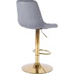 Mebel Elite Барный стул Arcos, серый, велюровый, ME.ARCOS/P/ZL/V/H - Home Club, изображение 5