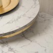Mebel Elite Набір столиків Olis «Золотий мармур», ME.OLIS/M/ZL/L - Home Club, зображення 4