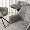Mebel Elite Обертове крісло Peony 2, сіре, ME.PEONY2/P/T/K - Home Club, зображення 4