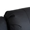 Mebel Elite Массажное кресло с электроприводом и откидной спинкой Jasper, чёрная экокожа, ME.JASPER/CZ/E/FW - Home Club, изображение 8