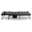 Mebel Elite Садовый шезлонг «Полевая кровать» Venus, серый, ME.VENUS/P/T/LOZ - Home Club, изображение 5