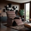 Mebel Elite Раскладной массажный кресло Bruce с функцией качалки, коричневый, искусственная кожа, ME.BRUCE/BR/E/FW - Home Club, изображение 2