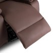 Mebel Elite Раскладной массажный кресло Bruce с функцией качалки, коричневый, искусственная кожа, ME.BRUCE/BR/E/FW - Home Club, изображение 14