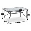 Mebel Elite Комплект садовой мебели Liberty, чёрный, ME.LIBERTY/P/T/OGR/ZES - Home Club, изображение 10