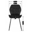 Mebel Elite Стілець Lucky, чорний, велюровий, ME.LUCKY/CZ/V/K - Home Club, зображення 11