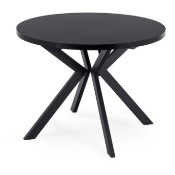 Mebel Elite Стол Lukas, раскладной, 100–250 см, черный, ME.LUKAS/CZ/S - Home Club