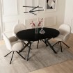 Mebel Elite Стіл Lukas, розкладний, 100–250 см, чорний, ME.LUKAS/CZ/S - Home Club, зображення 3