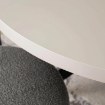 Mebel Elite Стіл Lukas, розкладний, 100–250 см, кашмір/чорний, ME.LUKAS/KASZ/CZ/S - Home Club, зображення 6