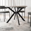 Mebel Elite Стіл Lukas, розкладний, 100–250 см, кашмір/чорний, ME.LUKAS/KASZ/CZ/S - Home Club, зображення 7