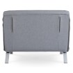 Mebel Elite Двухместное раскладное кресло Bart 2, серого цвета, ME.BART2/P/T/FW - Home Club, изображение 9