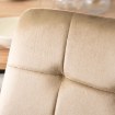 Mebel Elite Комплект: стіл Harry 102–142 см, дуб Craft/чорний, та 6 стільців Peru бежевого кольору, W.HARRY/DC/CZ/S/PERU/BZ/V/Z6/K - Home Club, зображення 4