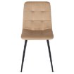 Mebel Elite Комплект: стіл Harry 102–142 см, дуб Craft/чорний, та 6 стільців Peru бежевого кольору, W.HARRY/DC/CZ/S/PERU/BZ/V/Z6/K - Home Club, зображення 11