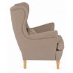 Mebel Elite Кресло для отдыха Evan 2 с подставкой для ног, бежевого цвета, ME.EVAN2/BZ/D/T/FWPD - Home Club, изображение 4
