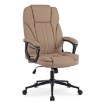 Mebel Elite Вращающееся кресло Phonix, бежевое, из экокожи, ME.PHONIX/BZ/E/FO - Home Club