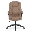 Mebel Elite Вращающееся кресло Phonix, бежевое, из экокожи, ME.PHONIX/BZ/E/FO - Home Club, изображение 3