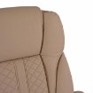 Mebel Elite Вращающееся кресло Phonix, бежевое, из экокожи, ME.PHONIX/BZ/E/FO - Home Club, изображение 4