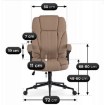 Mebel Elite Вращающееся кресло Phonix, бежевое, из экокожи, ME.PHONIX/BZ/E/FO - Home Club, изображение 9