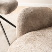 Mebel Elite Вращающееся кресло для гостиной Alvaro, бежевое, из ткани букле, ME.ALVARO/BZ/TB/K - Home Club, изображение 7