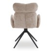 Mebel Elite Вращающееся кресло для гостиной Alvaro, бежевое, из ткани букле, ME.ALVARO/BZ/TB/K - Home Club, изображение 11