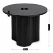 Mebel Elite Столик Derian, черный, ME.DERIAN/CZ/L - Home Club, изображение 8