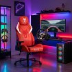 Mebel Elite Игровое вращающееся кресло Nexon, красного цвета, ME.FURY/CZR/E/T/FO - Home Club, изображение 2