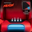 Mebel Elite Игровое вращающееся кресло Nexon, красного цвета, ME.FURY/CZR/E/T/FO - Home Club, изображение 6