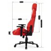 Mebel Elite Игровое вращающееся кресло Nexon, красного цвета, ME.FURY/CZR/E/T/FO - Home Club, изображение 18