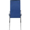 Mebel Elite Стілець Molly, темно-синій, велюровий, ME.MOLLY/GR/CH/V/K - Home Club, зображення 5