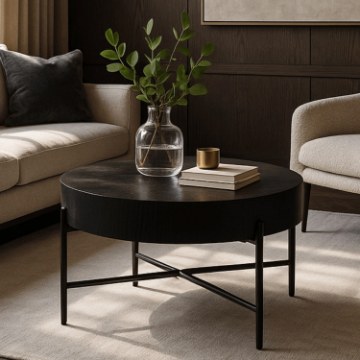 Mebel Elite Столик Belief, черный, ME.BELIEF/CZ/L - Home Club
