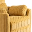 Mebel Elite Раскладной кресло Raul, горчичного цвета, с плюшевой обивкой, ME.RAUL/CU/SZTR/FW - Home Club, изображение 11