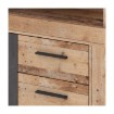 Mebel Elite Комод Blago Midi A 119,6 см, натуральный дуб/чёрный, W.LUNA/MIDIA/OSL/MA/KOM2D4S - Home Club, изображение 3