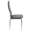 Mebel Elite Стул Molly, серый, велюровый, ME.MOLLY/P/CH/V/K - Home Club, изображение 4