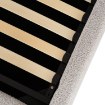 Mebel Elite Кровать 160x200 Haga с ящиком для вещей, серая, из ткани букле, ME.HAGA/160/P/TB/LOZZPOJ - Home Club, изображение 11