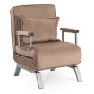 Mebel Elite Раскладной кресло Bart, бежевый велюр, ME.BART/BZ/V/FW - Home Club, изображение 4