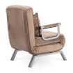 Mebel Elite Раскладной кресло Bart, бежевый велюр, ME.BART/BZ/V/FW - Home Club, изображение 5